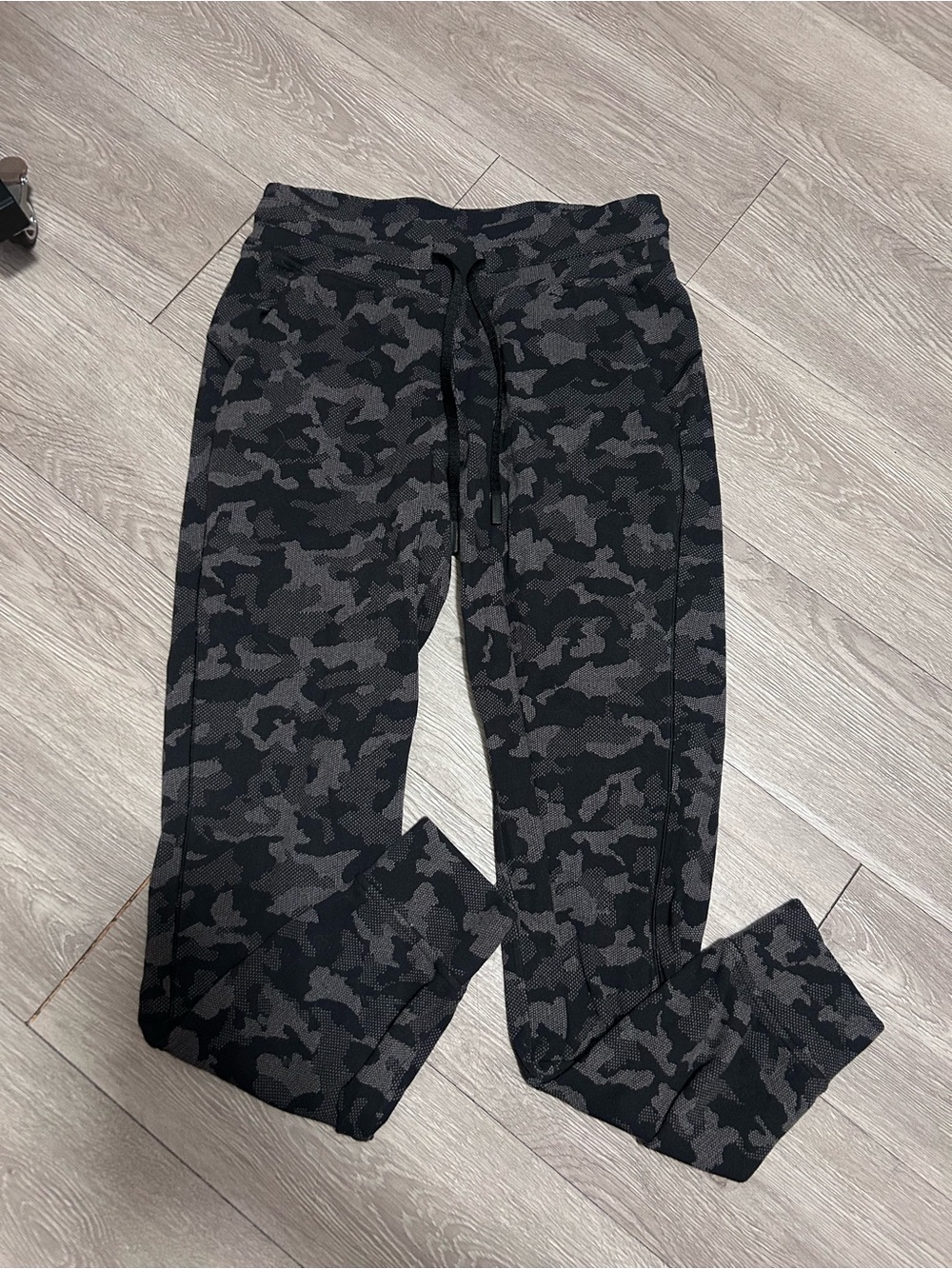 lululemon athletica Black & Charcoal Camo Track Joggers